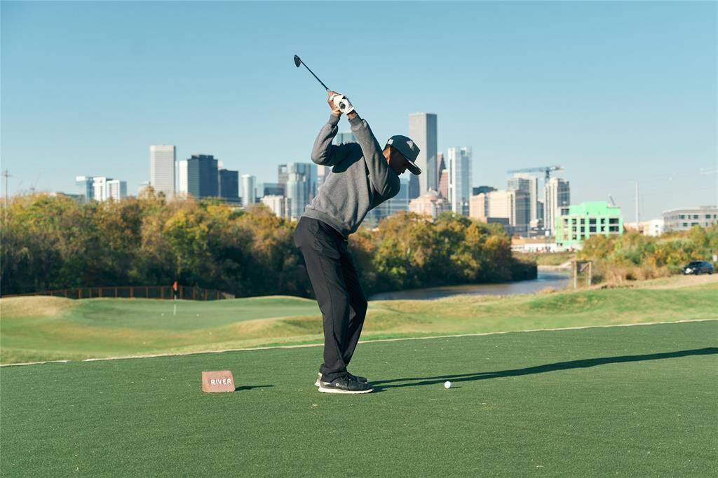 9 hole golf course is part of the East River mixed-use development.