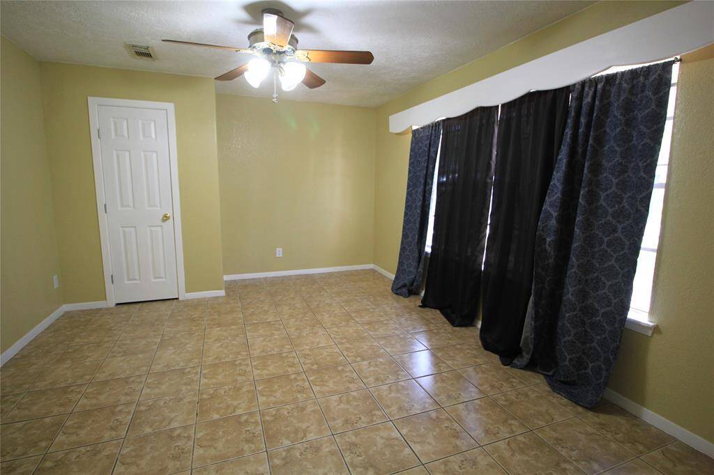Living room converted to Bedroom #4