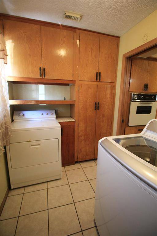 Utility room in house