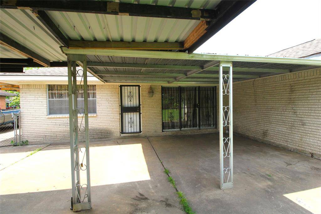 View of patio area