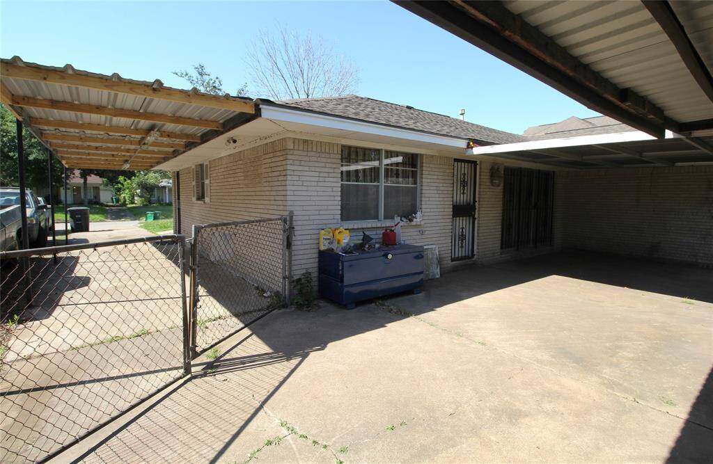 View of patio area