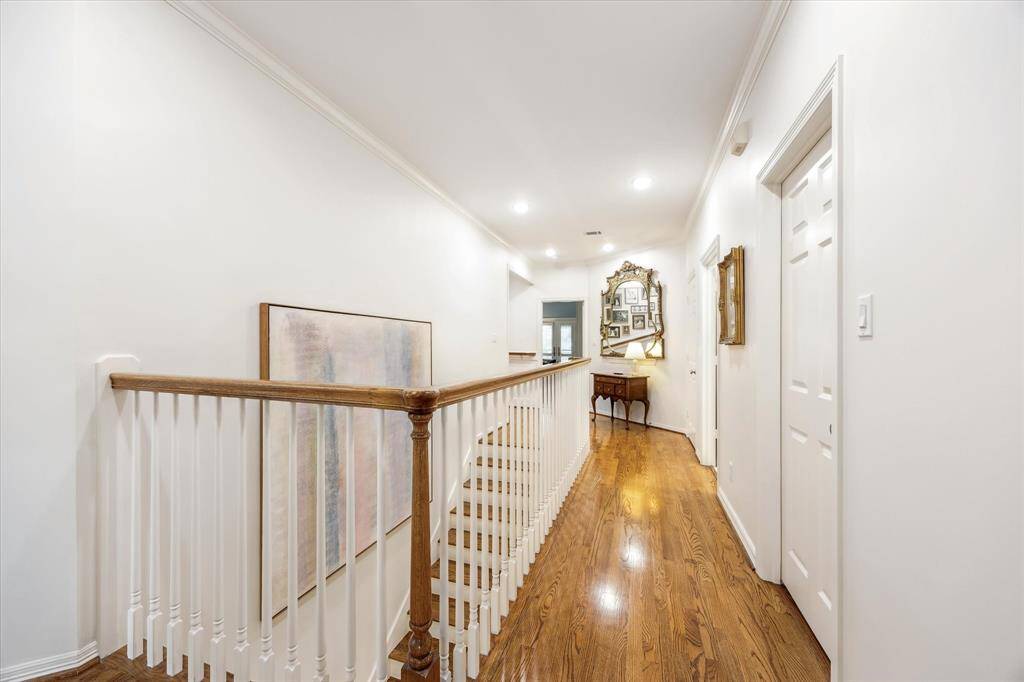 View of second floor hallway.