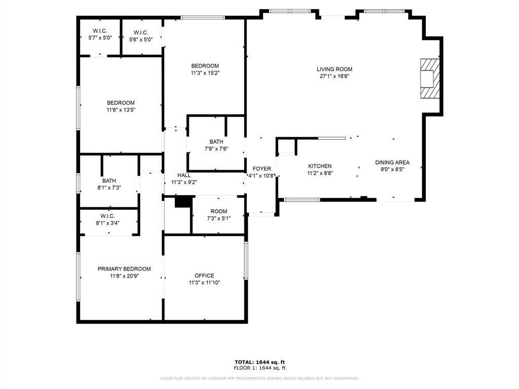 851 Seafoam Road floor plan.
