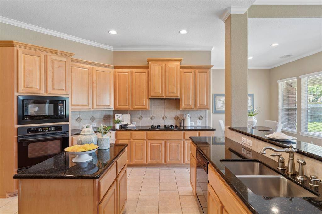 Enjoy this kitchen made for entertaining.