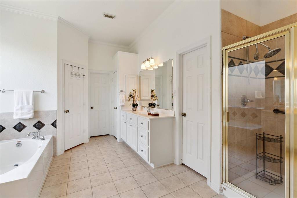Another view of the primary bathroom.