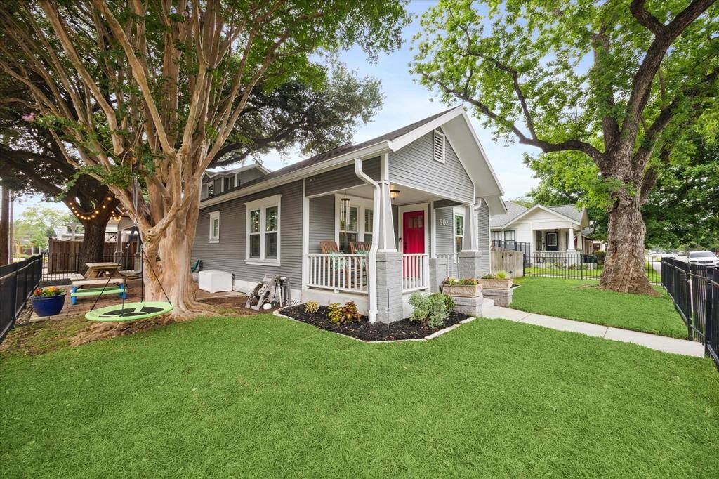 This beautifully appointed residence on a corner lot is larger than most homes in the area & offers a perfect blend of modern comfort and classic elegance.