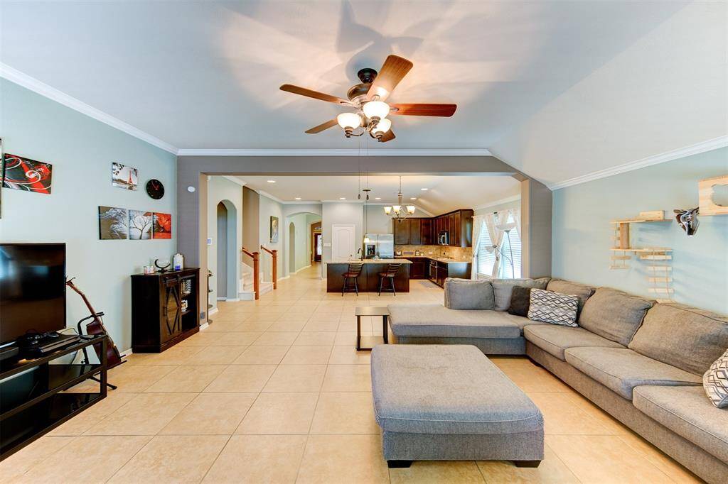 Another view of the open & flowing floorplan