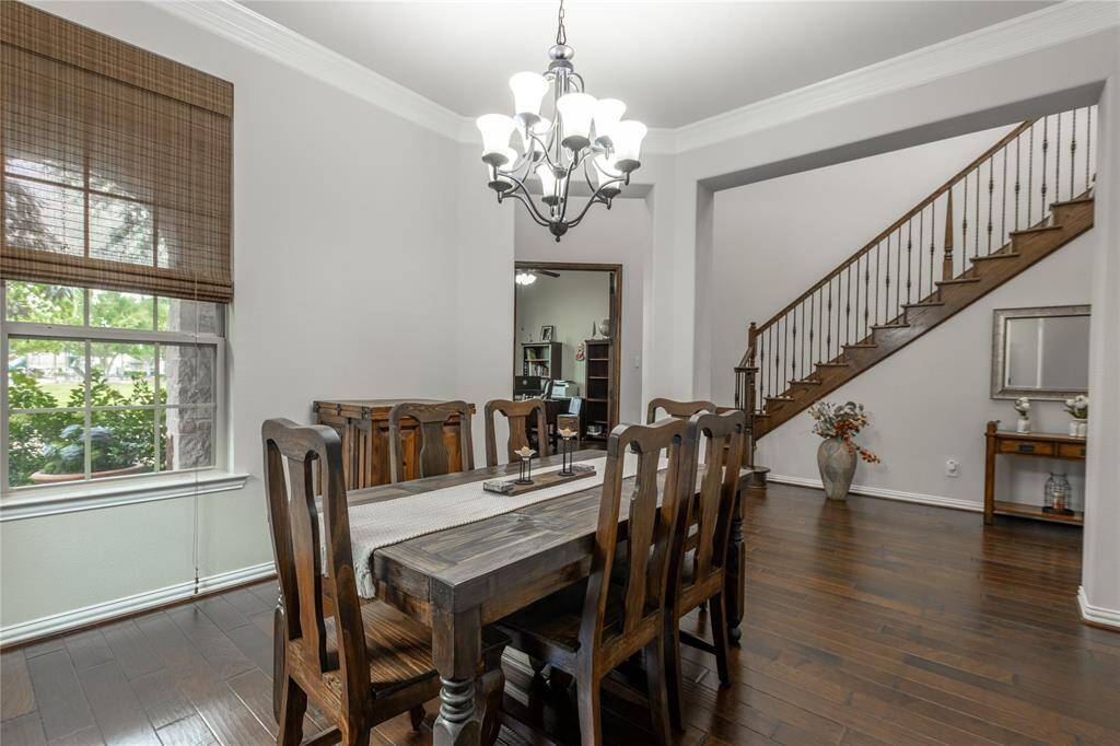 View form the dining room.