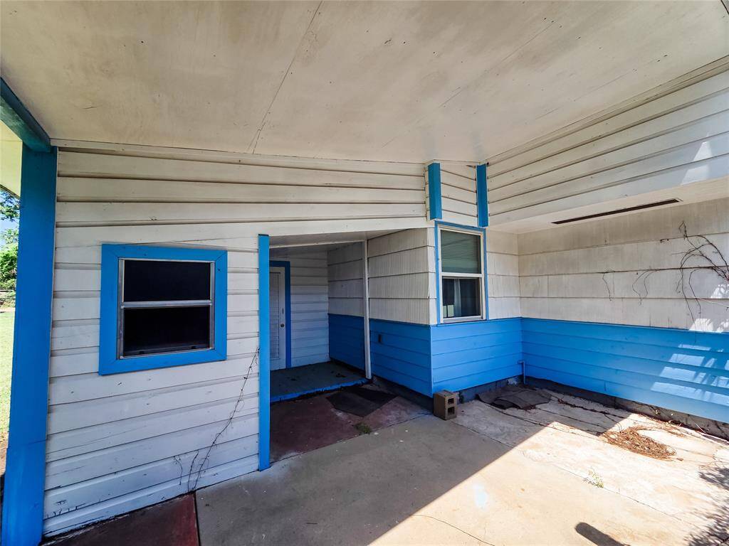 Back patio