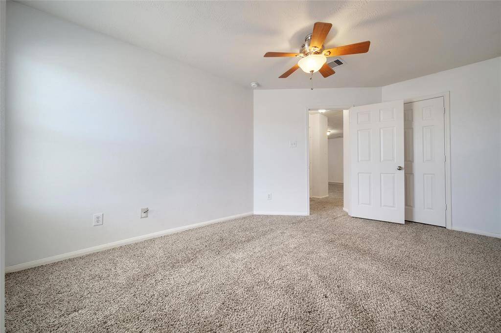 View of primary bedroom.