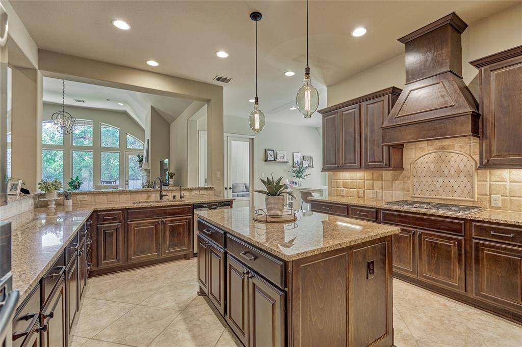 The kitchen is HUGE!
