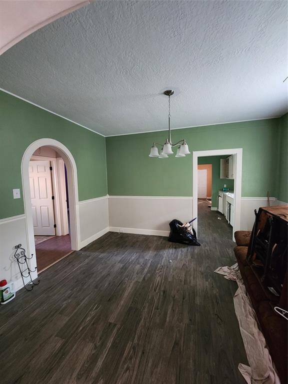 In the midst of remodeling--dining room