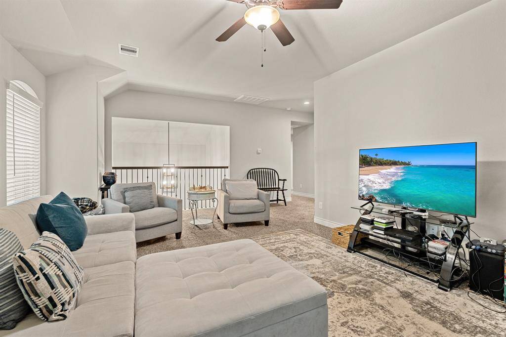 Another view of the game room.