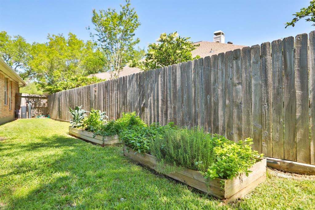 2 Garden Beds Full of fresh herbs and greens ready to enjoy!