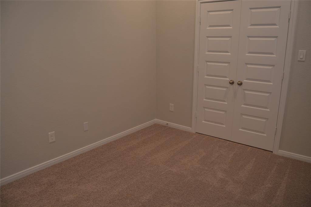 Primary bedroom and closet