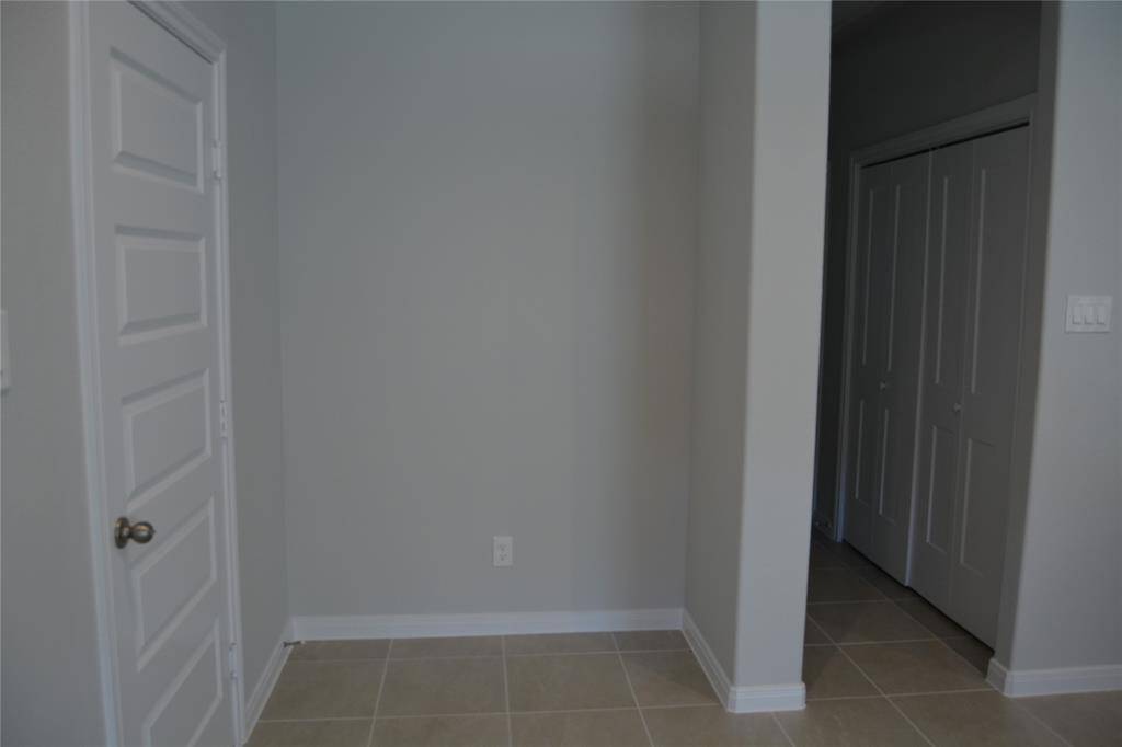 This could be a desk or craft area