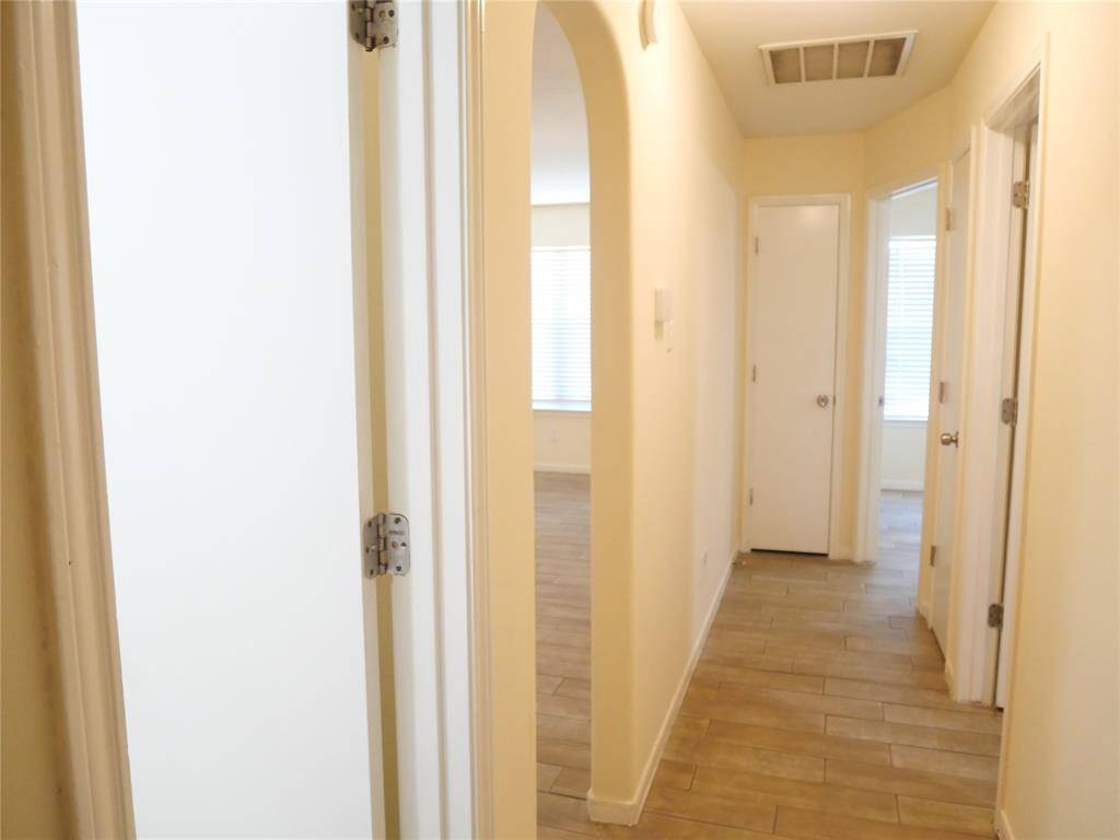 Hallway for 2 bedrooms and guest bathroom