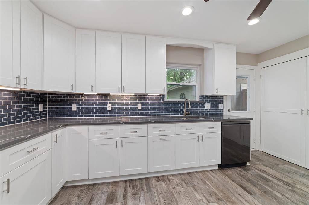 Tons of upgraded cabinetry and storage