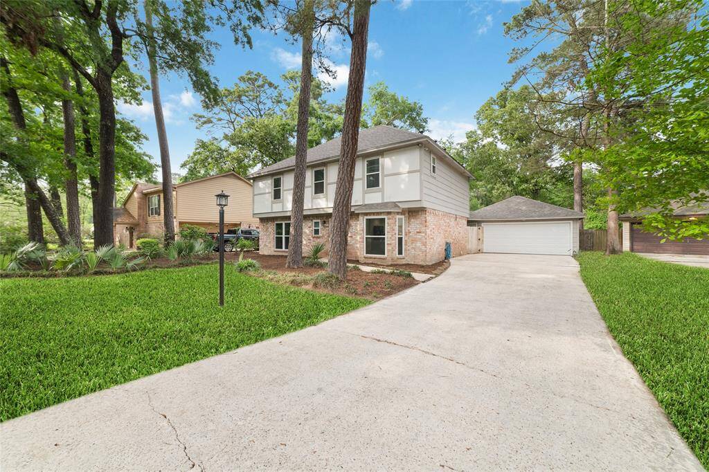 The first viliage to be built in The Woodlands