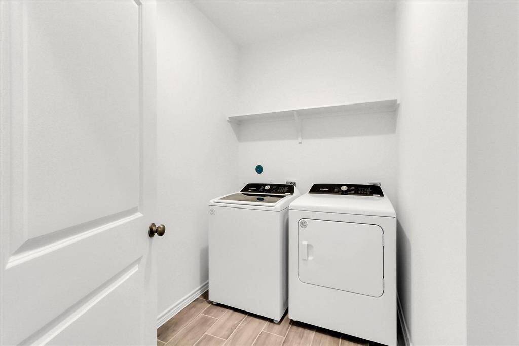 Whirlpool washer and dryer Included.