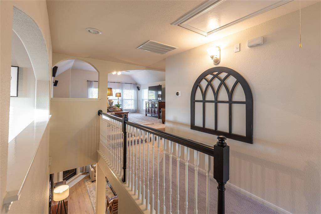 Making your way to the second floor you are welcomed with TWO additional living areas