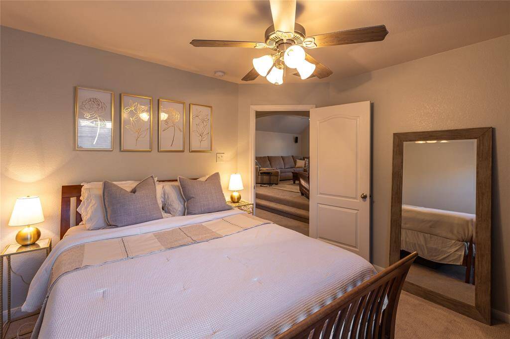 Three of three secondary bedrooms located upstairs