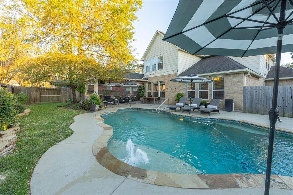 Lushly landscaped