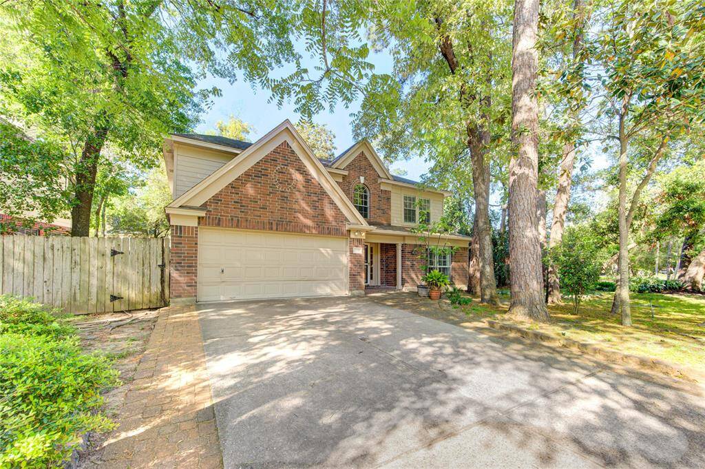 Beautiful shady front and back yards.