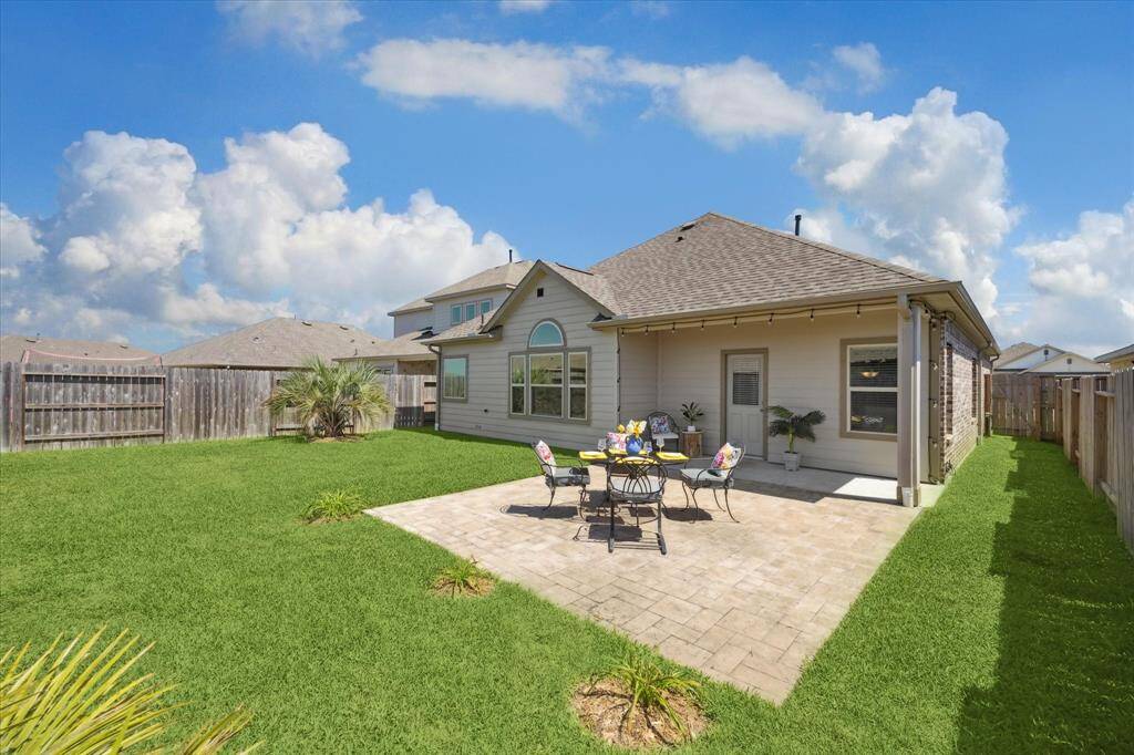 Plenty of patio space for an added gazebo or entertaining.