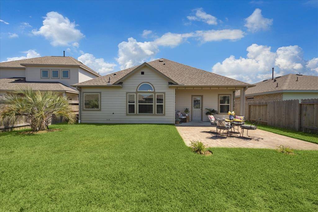 Spacious backyard with room for a shed or a zen garden, or your favorite landscaped oasis.