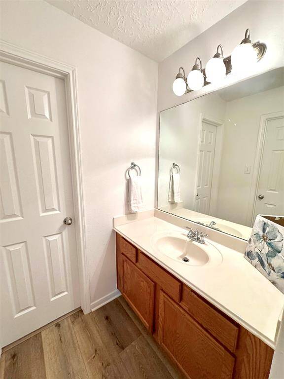 This is the second vanity space in Bedroom #3!