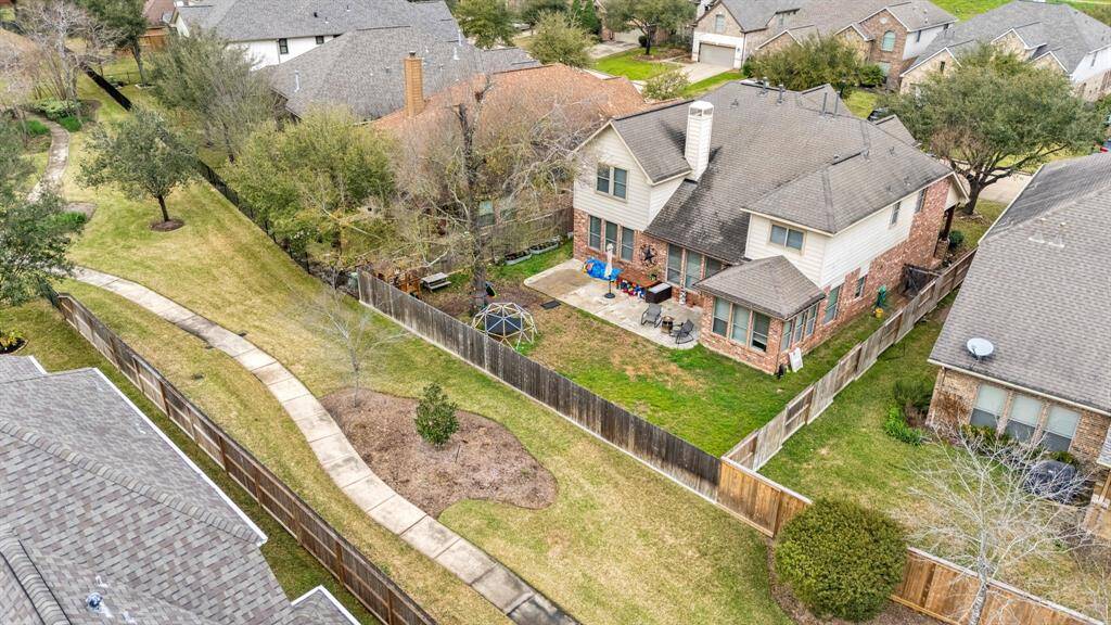 There is a community trail access directly behind the house that leads to the park.