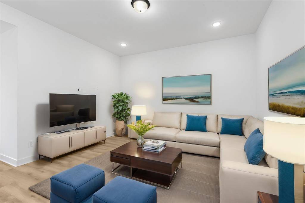 BONUS Media Room located behind Living Room (virtually staged)