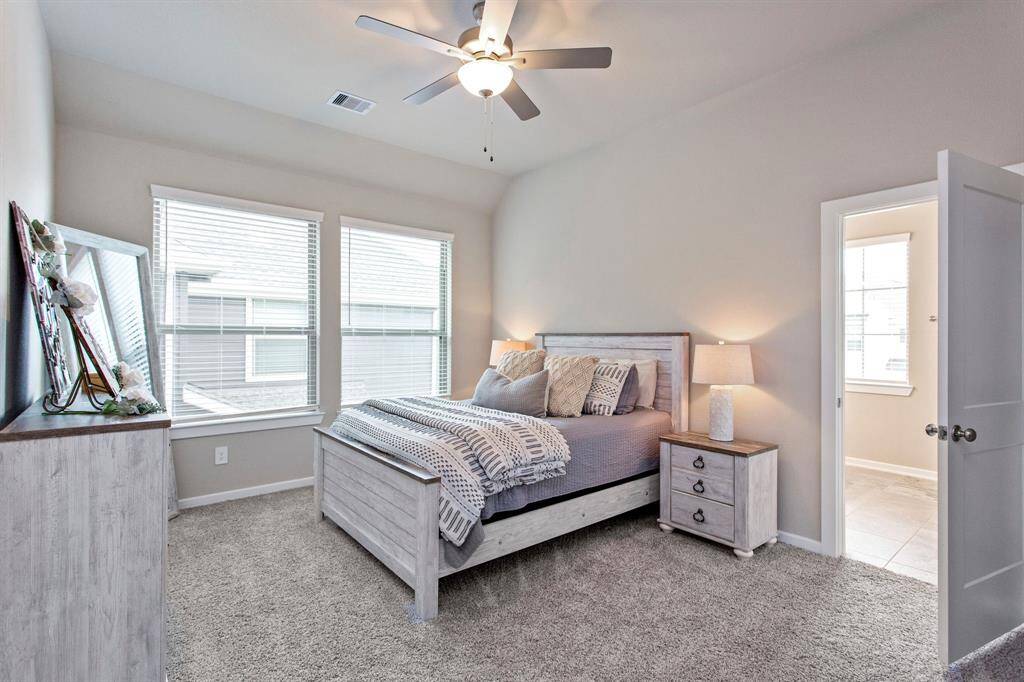 Large Primary Bedroom on second floor.