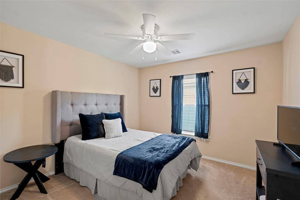 Upstairs features 3 secondary bedrooms, each with their own character and charm!