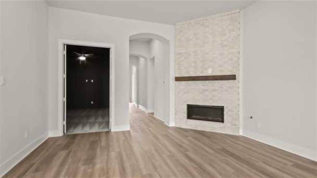 Family Room and Kitchen