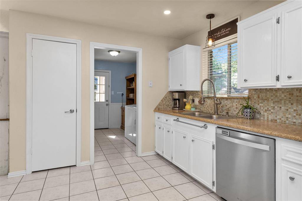 Utility area off the kitchen