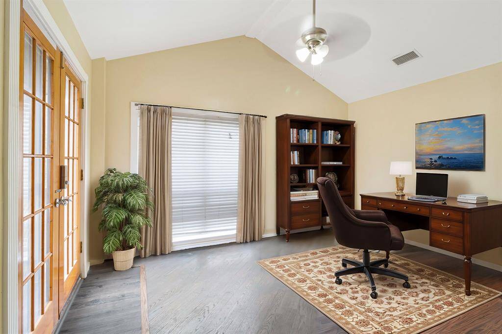 3rd bedroom (virtually staged) would also make a great office space!