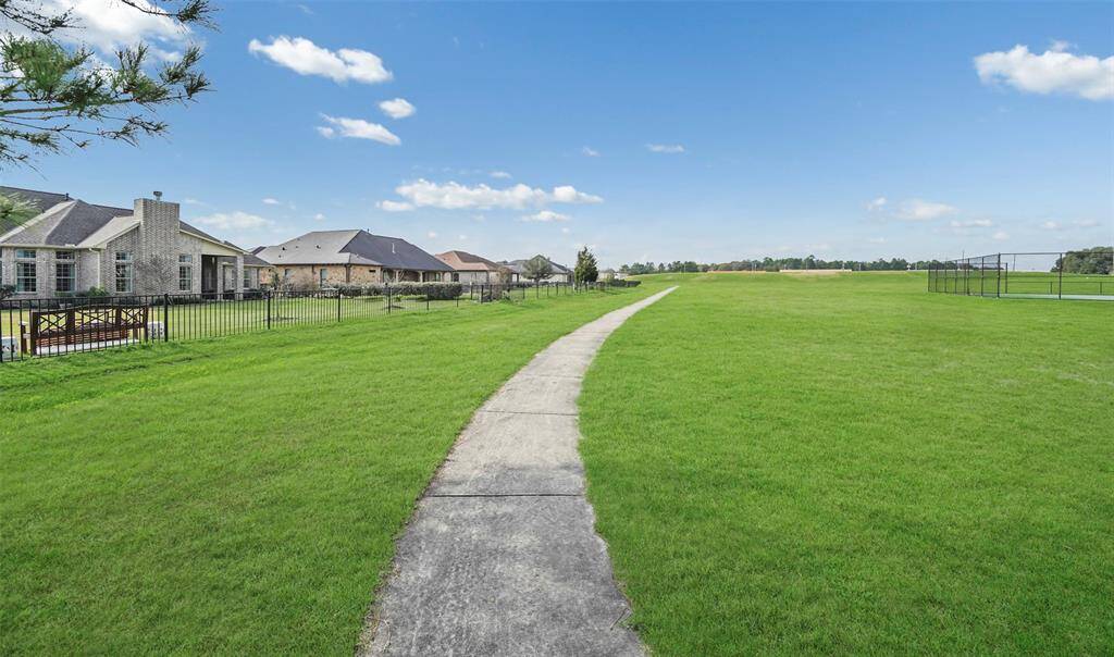 Walking paths make it easy to stay active.
