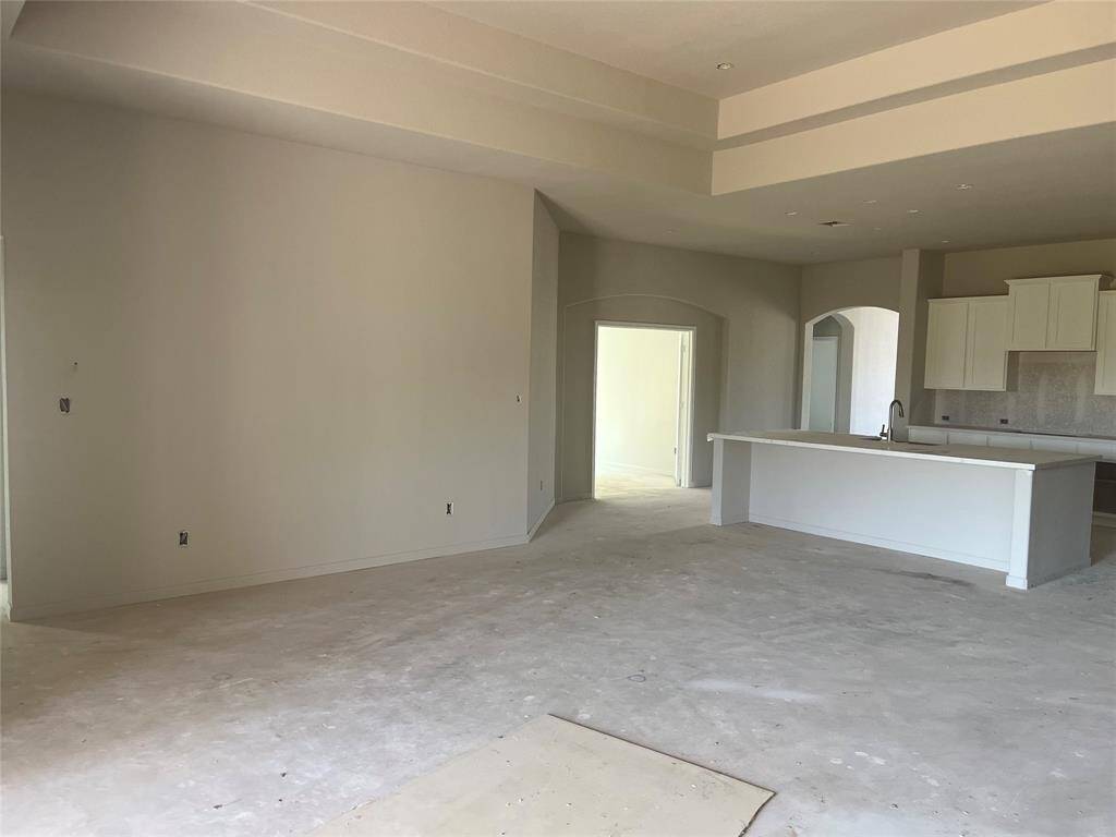 Impressive great room - still under construction!