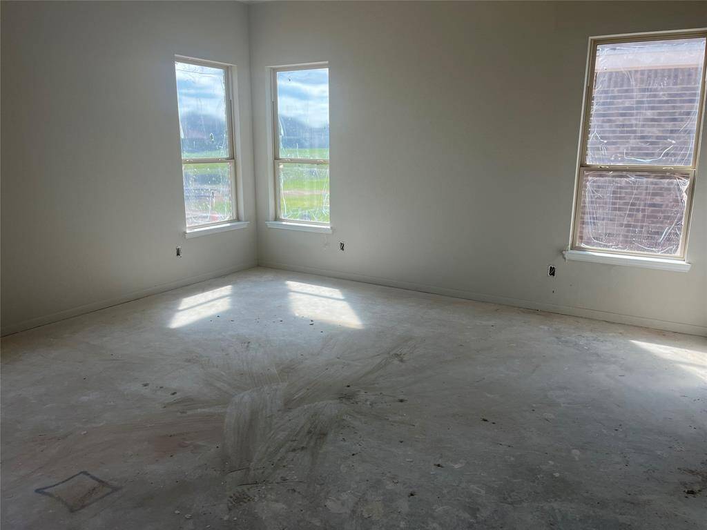 Spacious owner's suite - still under construction!