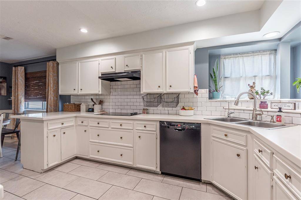 ...Quartz countertops and updated flooring