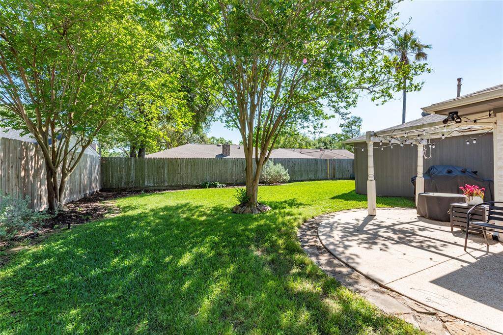 Good size backyard