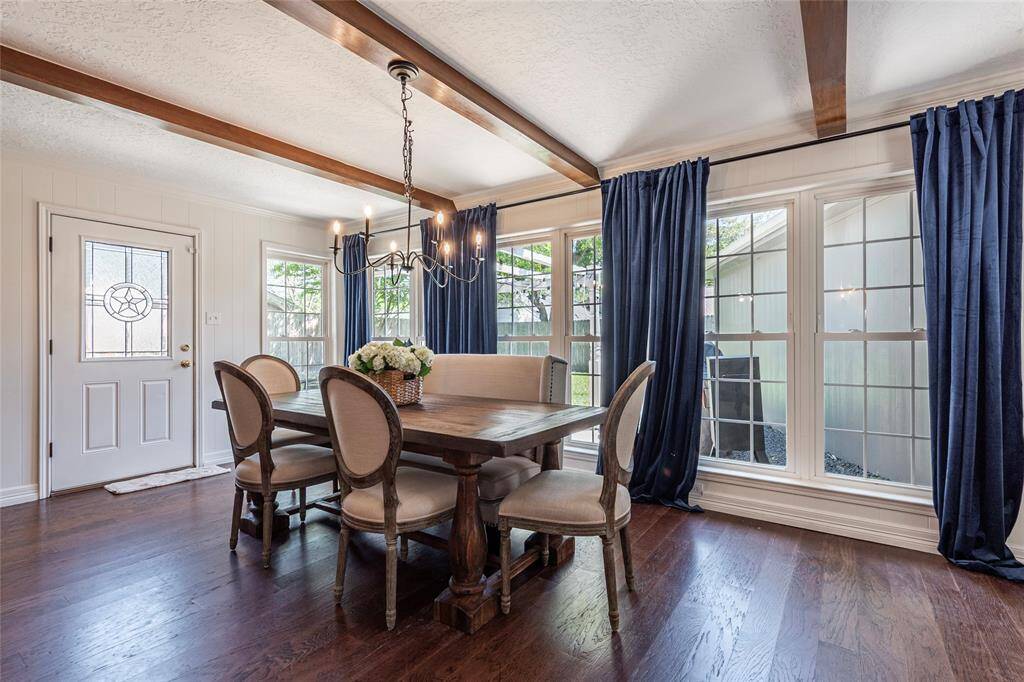 Back area of family room overlooking the backyard