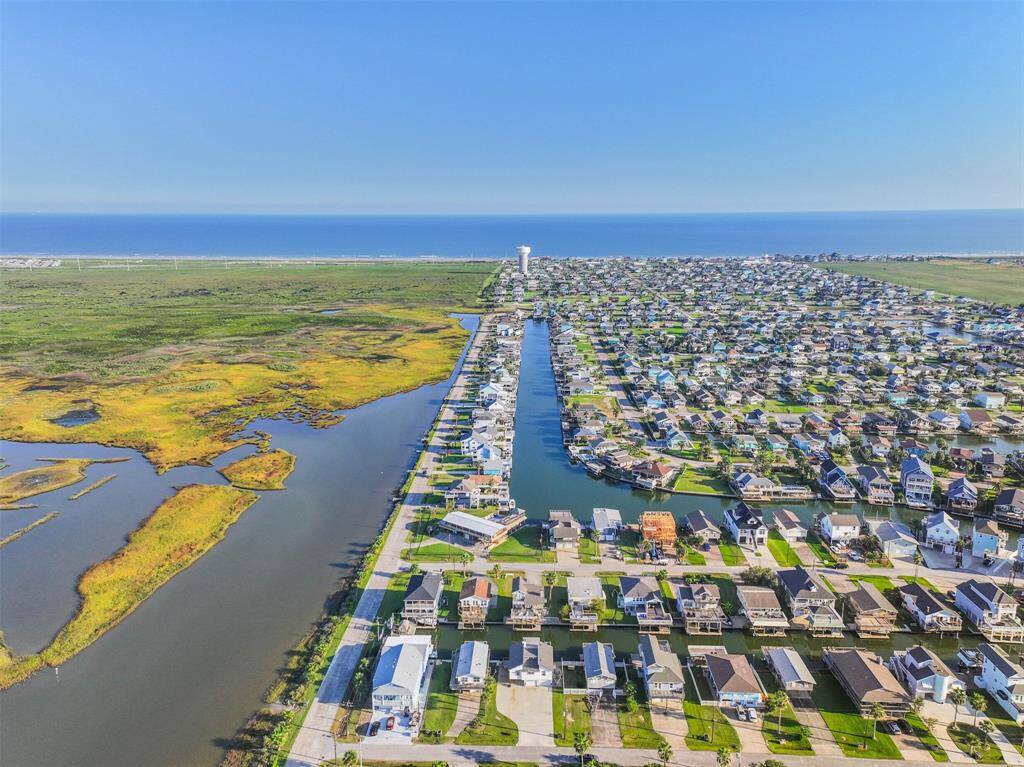 Jamaica Beach City, set against the stunning backdrop of the Gulf of Mexico.