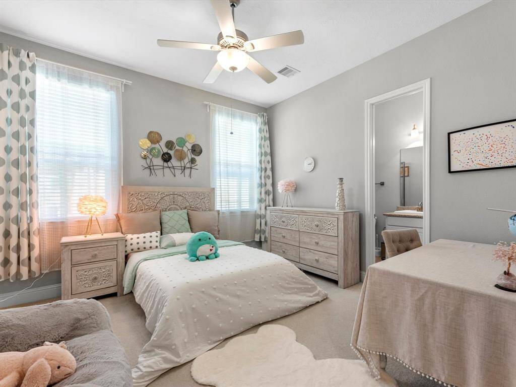 Spacious secondary bedroom #1 with ensuite bathroom!