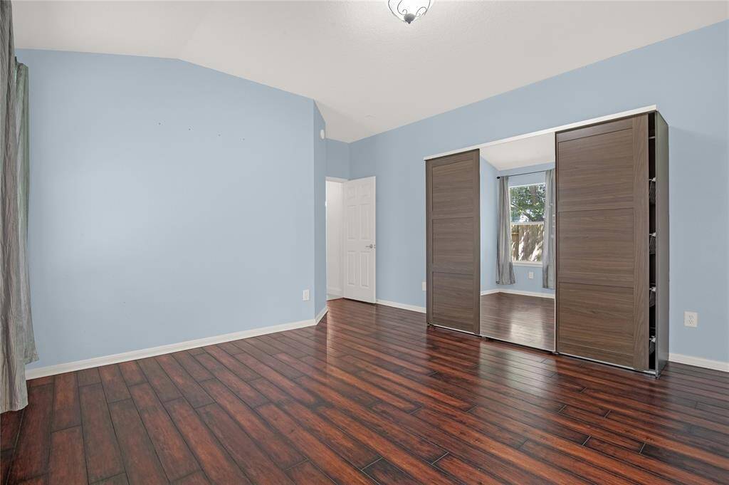 View of the primary door entrance.