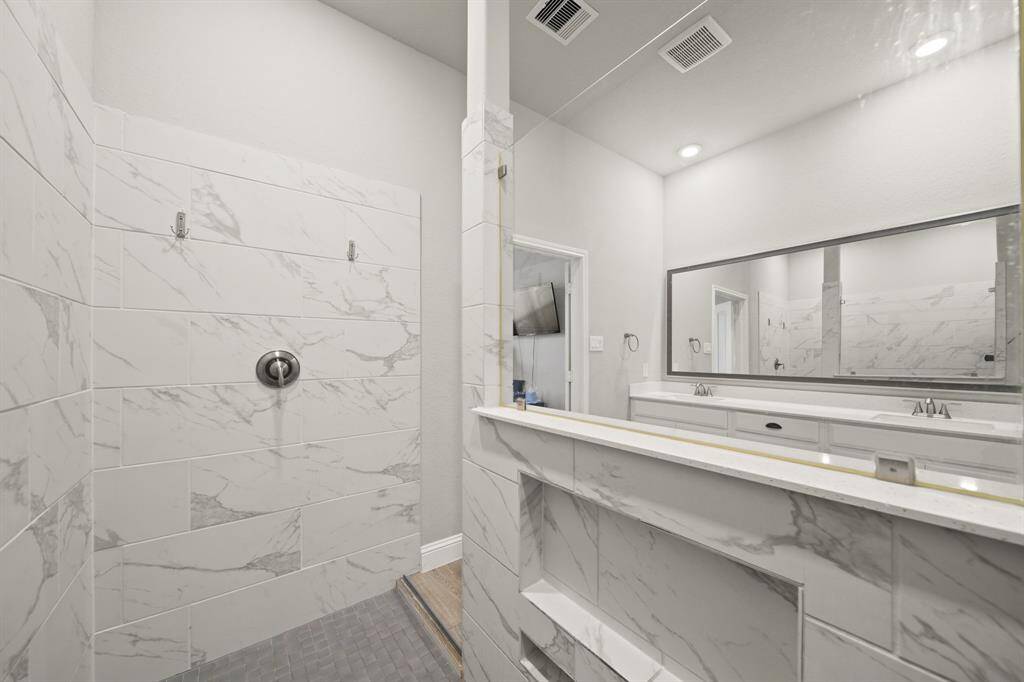 Step in. Let the dual shower heads wash away your deadlines, bad dates, and group texts. This isn’t a shower — it’s a 'do not disturb, I’m thriving' chamber of steam and sanity.