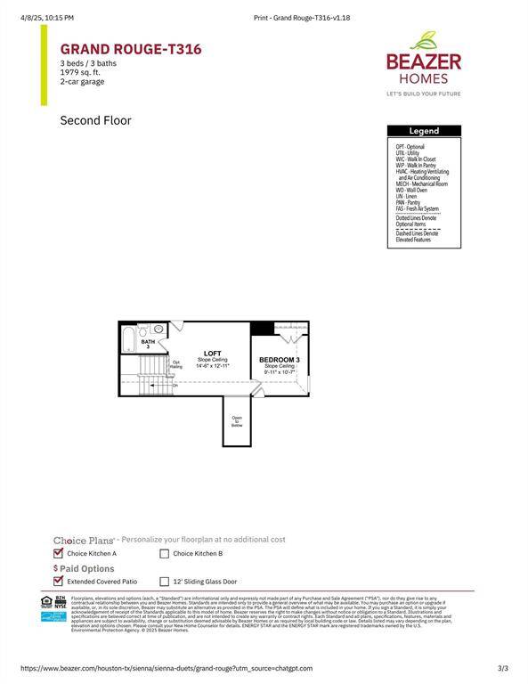 Upstairs, you’ve got a whole extra level that adds value *and* flexibility. It’s perfect for guests, teens, or turning into the most epic home office ever. This floor plan didn’t come to play.