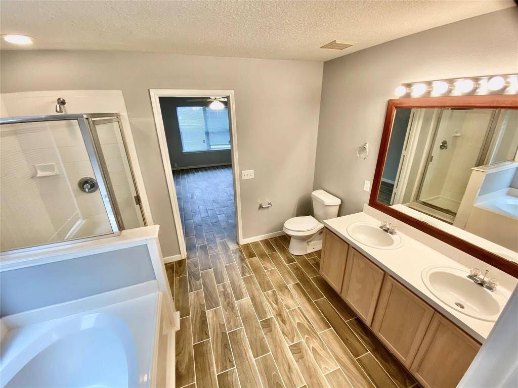 Primary master bathroom.